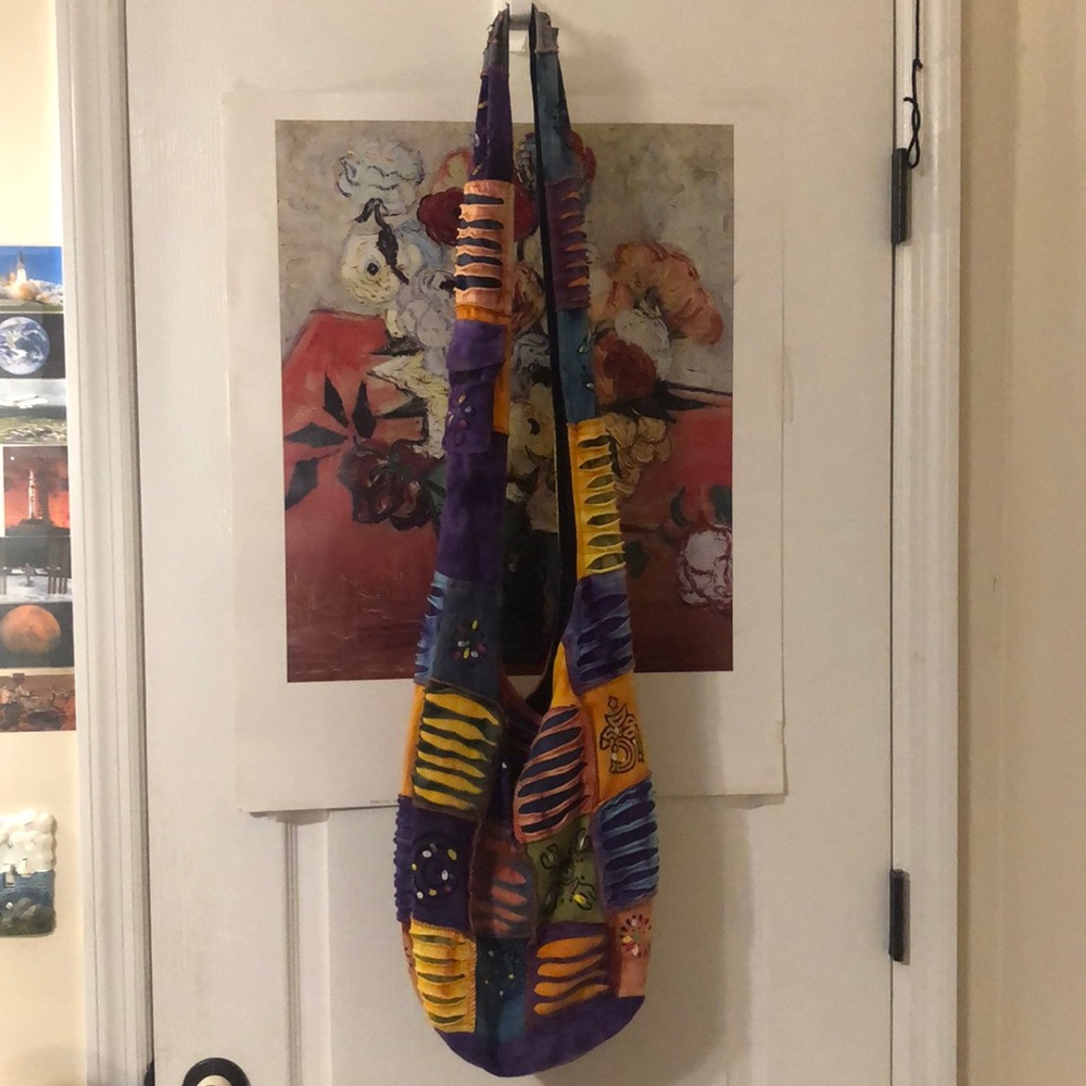 Big crossbody tote bag